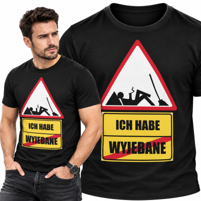 KOSZULKA  ŚMIESZNA  ICH HABE 3